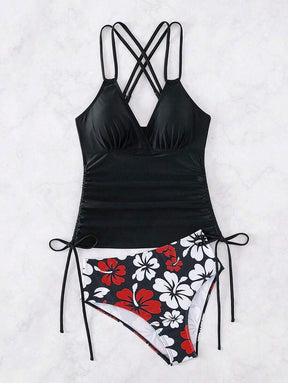 Biquíni Tankini Floral Pacífico