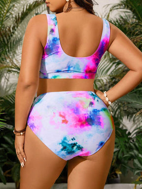 Biquini Feminino com Estampa Aleatória