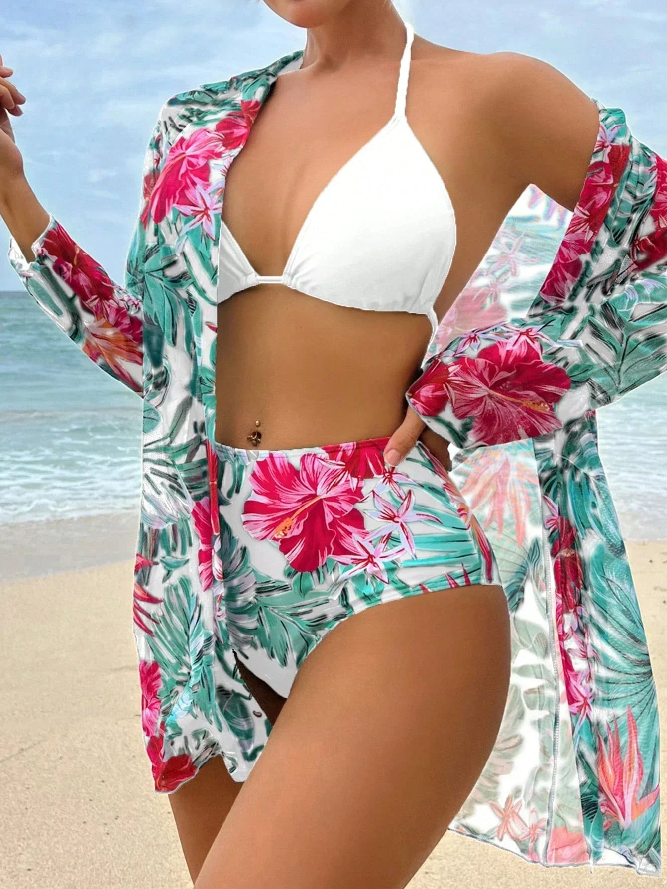 Conjunto Biquíni Luna 3 Peças