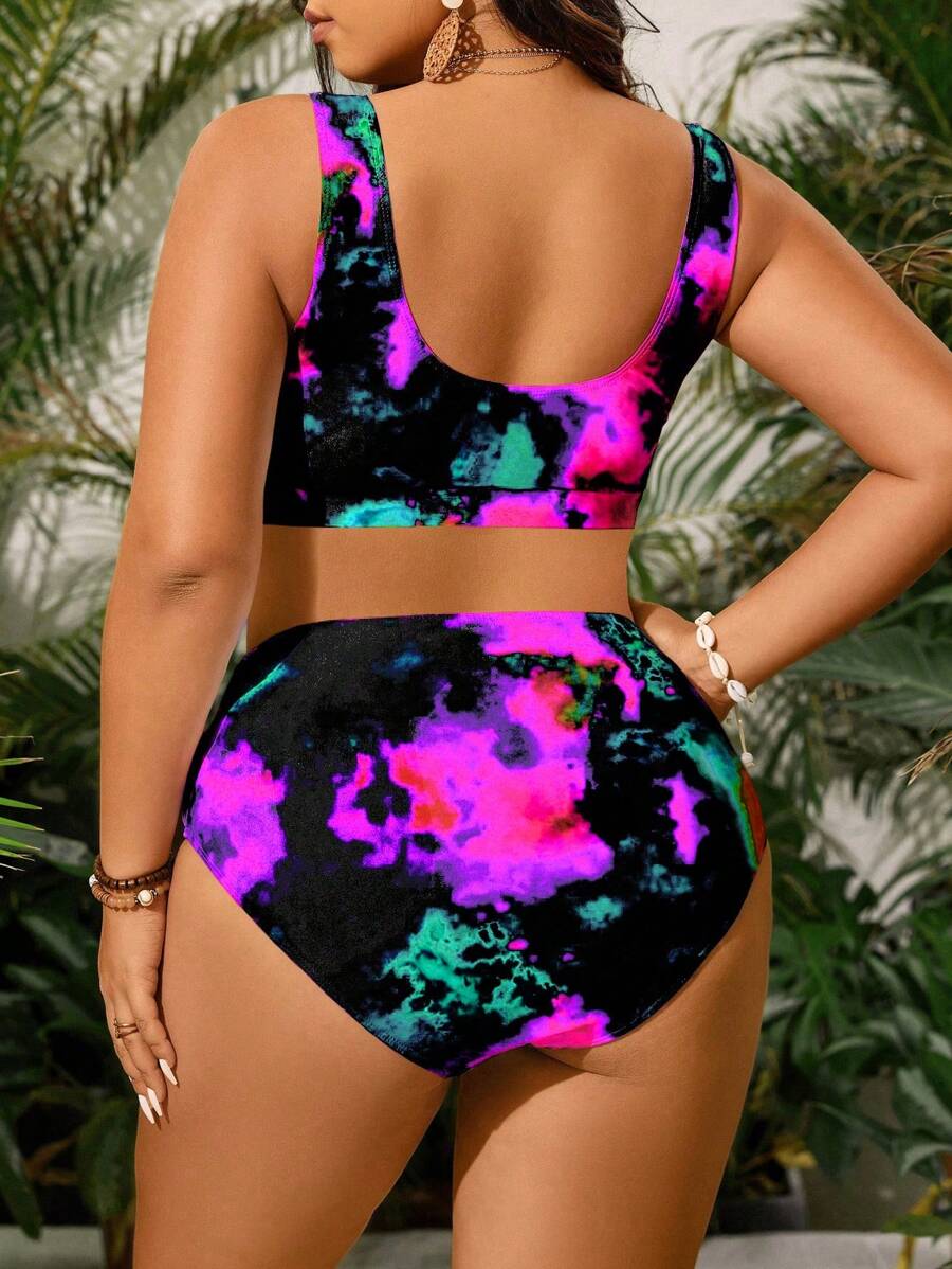 Biquini Feminino com Estampa Aleatória