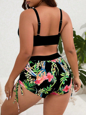 Shortkini Feminino Push Up