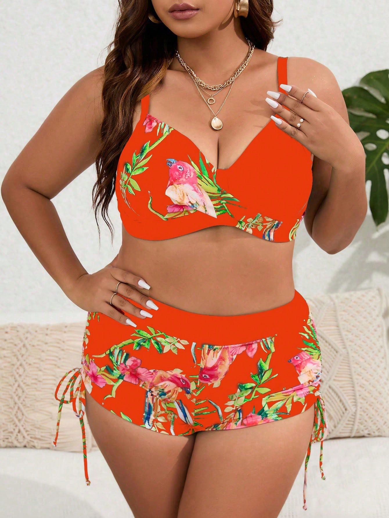 Shortkini Feminino Push Up
