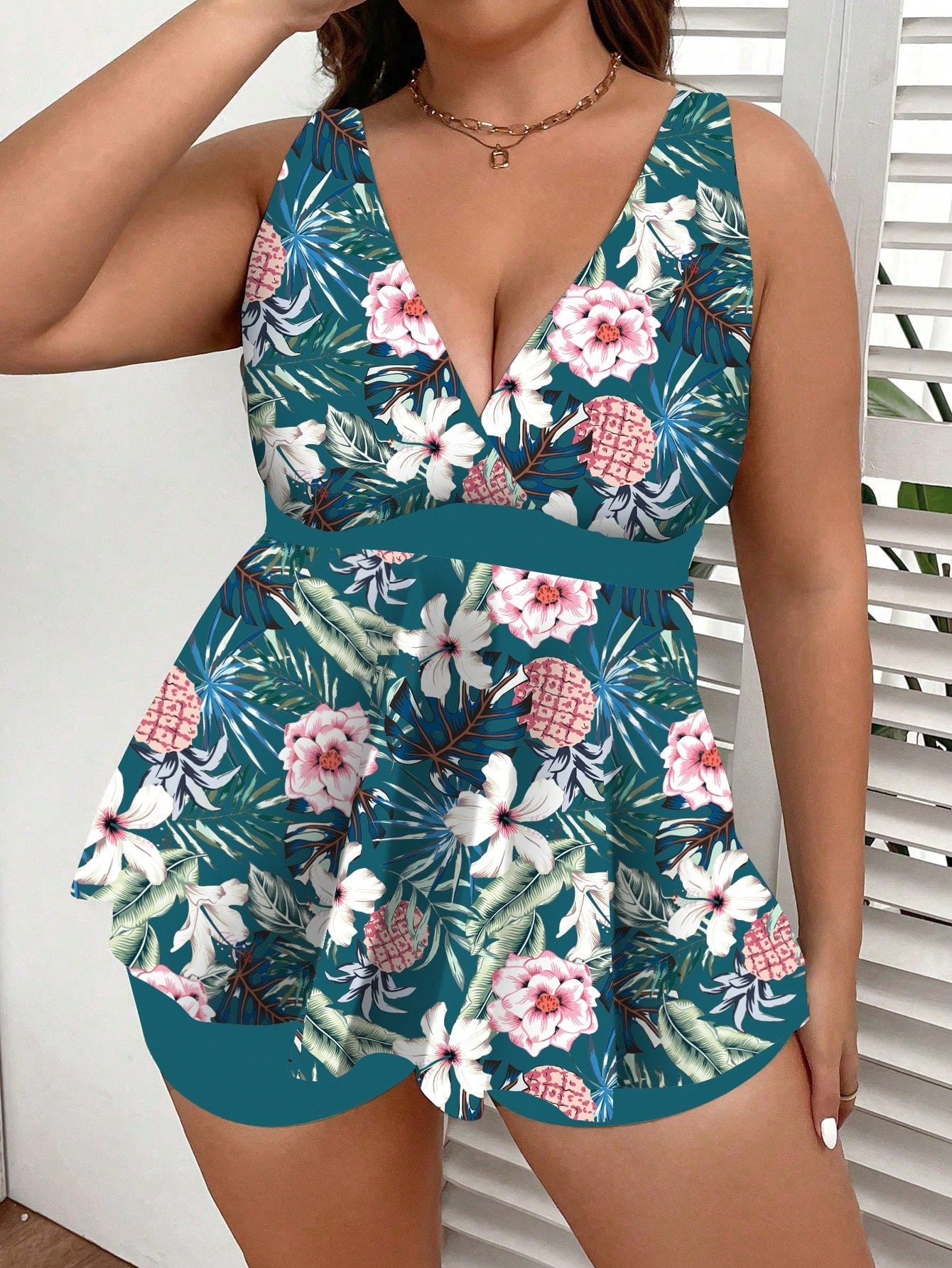 Tankini Feminino Estampado