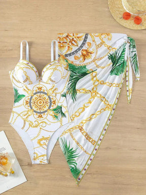 Conjunto Maiô com Saída Glamm